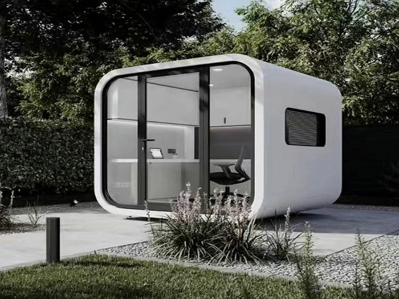 Innovative Fully-equipped Minimal Capsule Apartments systems with eco insulation