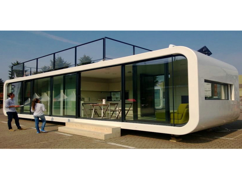 Sustainable Space-Efficient Pod Houses with minimalist design considerations