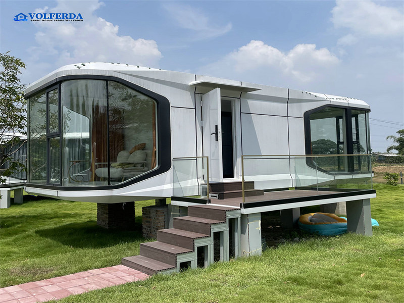 Luxury Portable containers houses design ideas for holiday homes from Uzbekistan