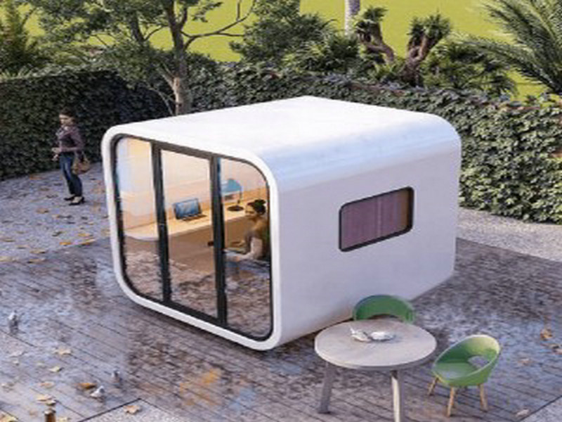 Versatile space capsule hotel customizations with bespoke furniture from Jordan