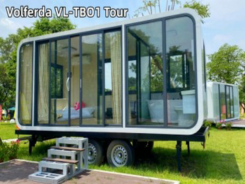 Warrantied Innovative capsule house price classes for digital nomads in Czech Republic
