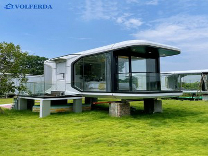 Sustainable Automated 3 bedroom shipping container homes plans with loft space