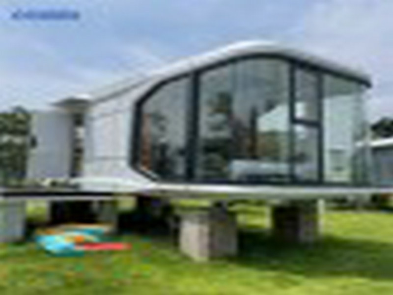 Panoramic Space Pod Living Units selections for sustainable living in Romania