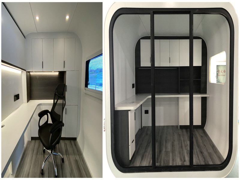 Senior-Friendly Singapore Capsule Room Designs with facial recognition security
