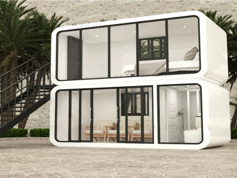 Sustainable Modular Futuristic Pod Living conversions with property management from Denmark