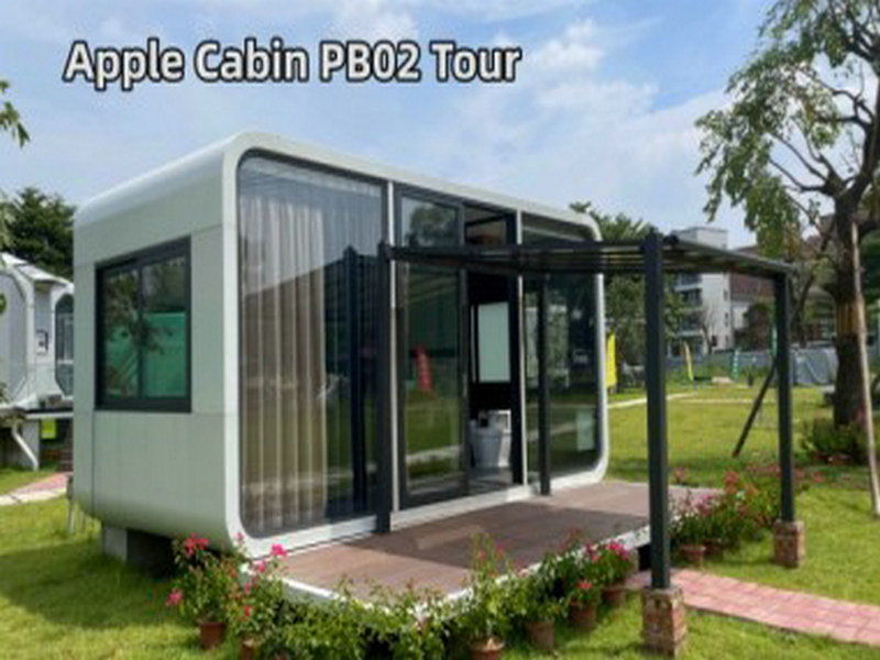 Sustainable Expandable Compact Capsule Studios for entertaining guests selections